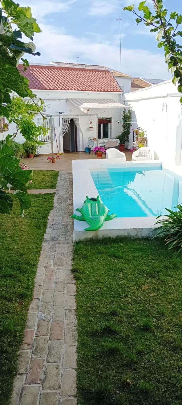 Carrion de Los Cespedes Casa Con Piscina Cerca De Sevilla מראה חיצוני תמונה